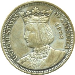 Isabella Quarter obverse