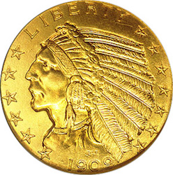 Indian Head Quarter Eagle