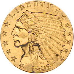 Indian Head Quarter Eagle