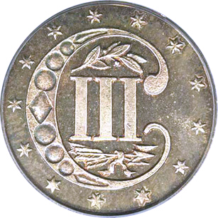 type 2 three cent piece or trime
