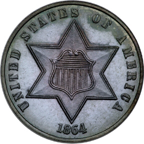 type 3 three cent piece or trime