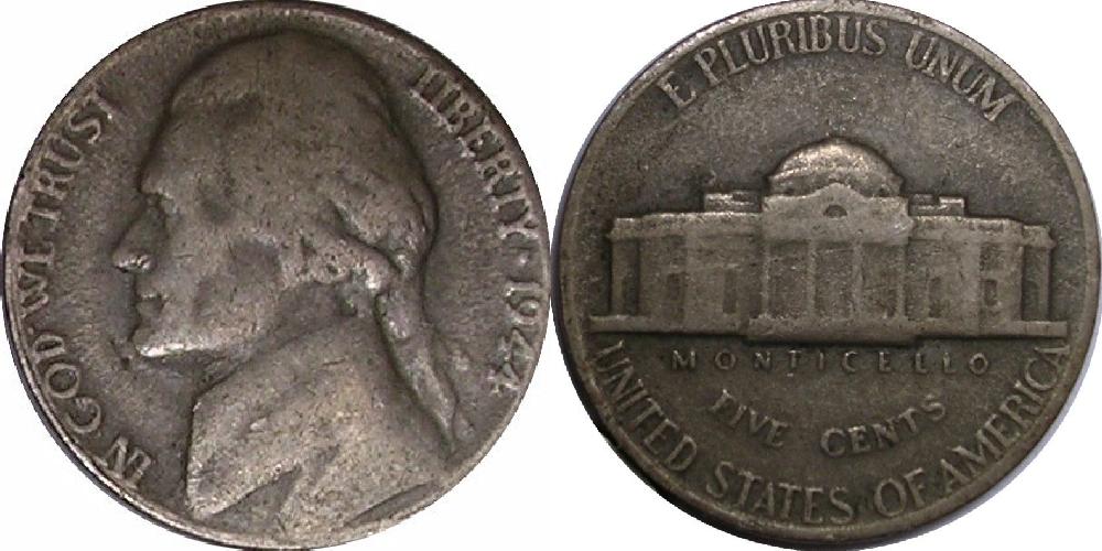 counterfeit jefferson nickel